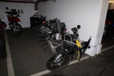 Vandalismus an BMW R1200 GS Adv TÜ